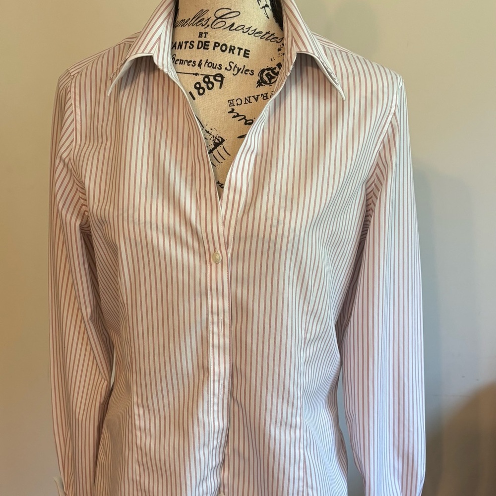 Brooks Brothers Striped Button-Up Shirt